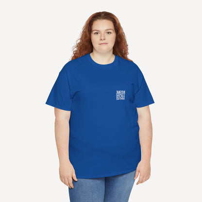 Mom Mommy Mama Mother - Funny Mom T-Shirt - Women's Unisex Cotton T-Shirt Graphic Printed Design Casual Short Sleeve Tee Tops