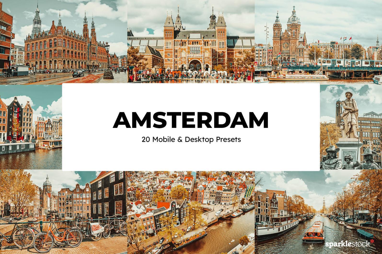 20 Amsterdam Lightroom Presets and LUTs - 01 25 -