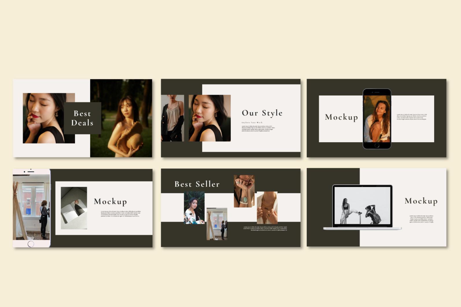 Tiren Minimal Presentation Google Slides - 7 144 -